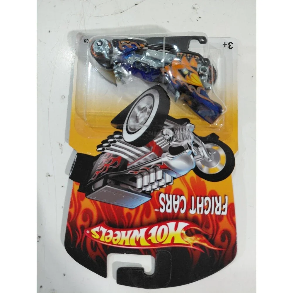 NIP Hot Wheels Fright Cars 1:64 Die Cast Fright Bike Motorcycle